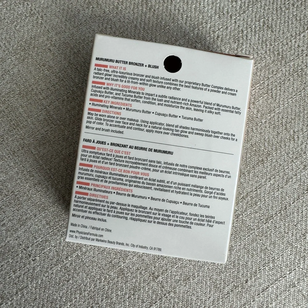 PHYSICIANS FORMULA BUTTER GLOW BRONZER + BLUSH – HEALTHY GLOW - Picture 2 of 2